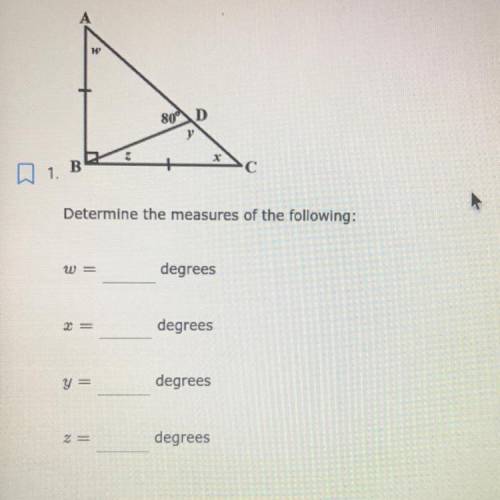 I cant seem to find the measures of these degrees