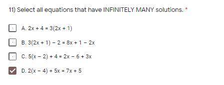 ILL GIVE BRAINLIEST IF YOU ANSWER CORRECTLY WITH BOTH ANSWERS!!!
MULTIPLE CHOICE ( ITS NOT D )
