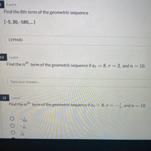 Please help on number 14 (20 points)