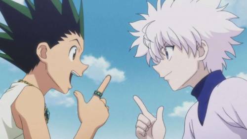 Is killua in love in love with gon? my friends and I are having a heated debate and I thought I sho