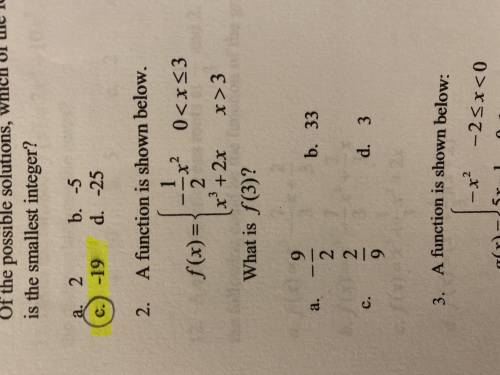 A function is shown below : 
what is f(3)? 
Please explain if possible