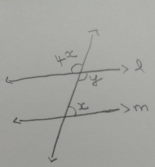 If l parallel to m find y