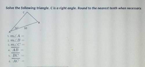 There needs to be six different answers for this problem