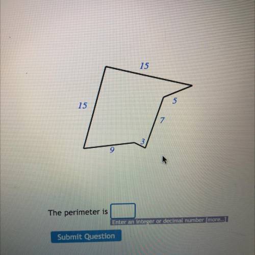 The perimeter is? Somebody help please