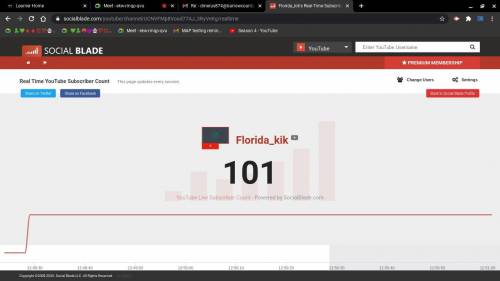 I just hit 100 subs on utube please show love