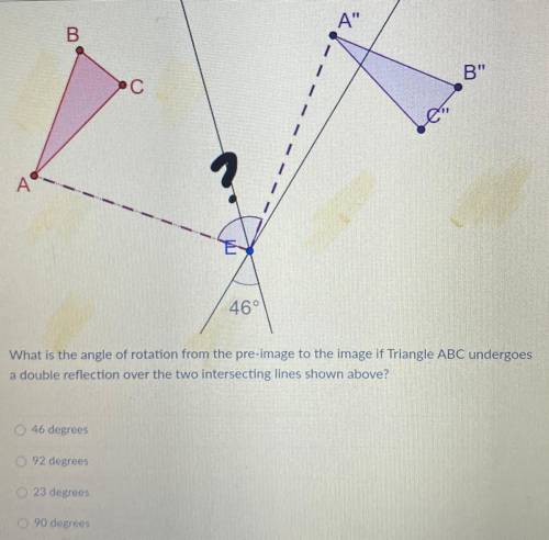 GEOMETRY: Angle of Rotation 
*choices and question is shown in the picture*