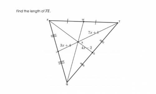 Find The Length Of FE