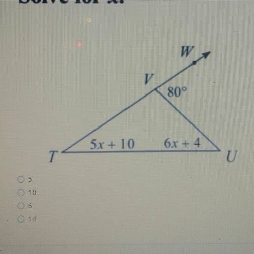 Solve for X. Help please!