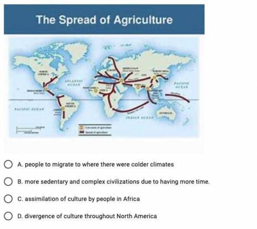 The birth of agriculture in Latin America caused……………….