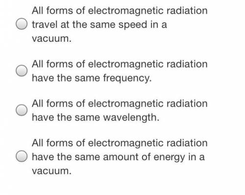 Electromagnetic radiation is energy that travels in waves. Some examples of electromagnetic radiati