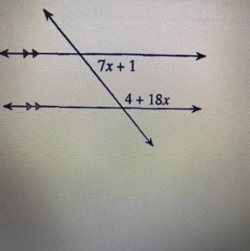 Solve for x
Please show work thank you