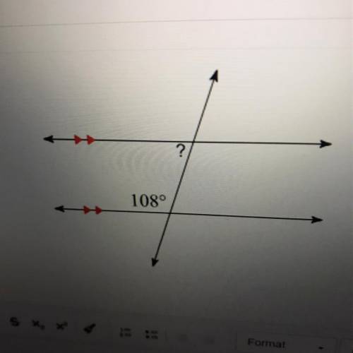 What is the measure of the indicated angle ?