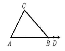 Angle BAC and the exterior angle CBD of triangle ABC are each

bisected. If the angle formed by th