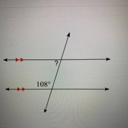 What is the measure of the indicated angle ?