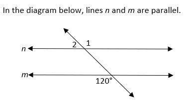 Use the picture below to answer questions 13a and 13b.

13a) What is the measure, in degrees, of a