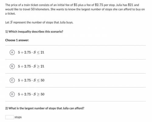 Please help with this Khan Academy problem. Will give branily to those you answer both questions!!!