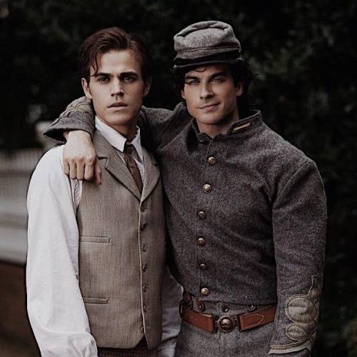 ok i know this isn't the place for this but damon and stefan hit different in 1864 like wooowww chi