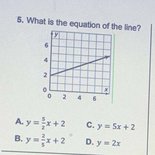 8. What is the equation of the line?

0.01
Iw
Ore
the
CON
for
the
Ay-x+2