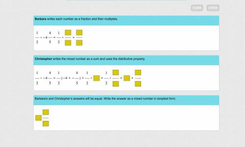 Two students use different methods to solve this multiplication problem:

1/2·−4 4/5
Read each of