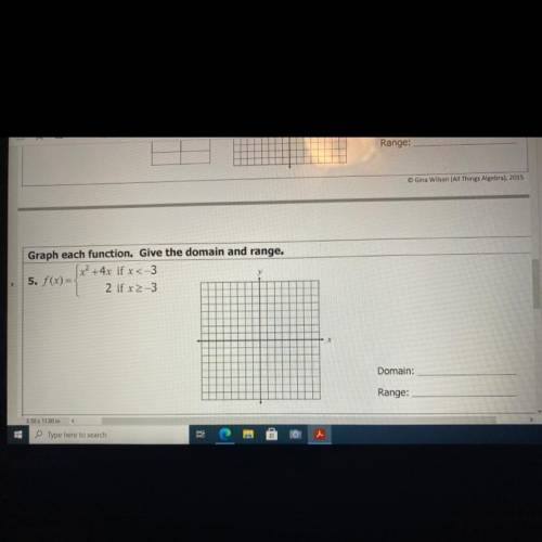 Gina Wilson unit 3 homework 4 graphing quadratic functions and inequalities (standard form)
