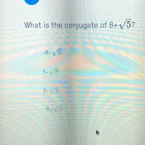 I need help with this conjugate of the equation above
