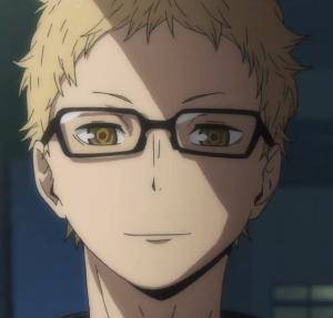 Do you guys like Tsukishima with or without his glasses?