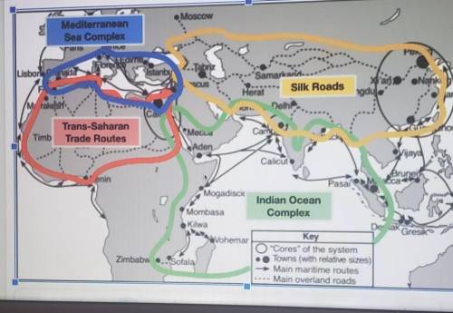 Which continents were connected through the Silk Roads?

Asia, Europe and Africa were connected th