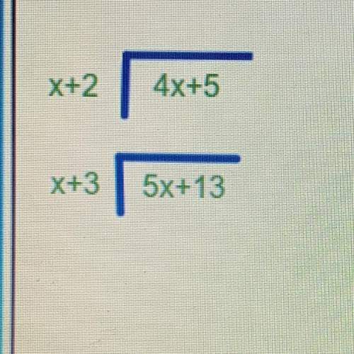 Can someone answer and show me how you answered both of these equations.(it’s simple division)

Th