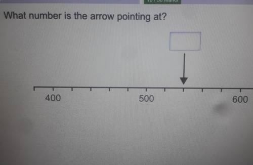 What number is the arrow pointing at?