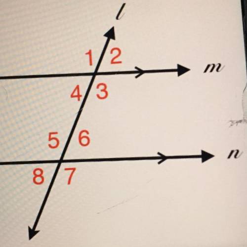 which of the following angle pairs would apply to the alternate interior angles theorem? please hel
