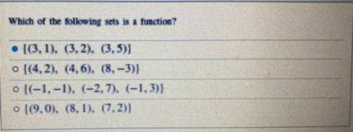 Which of the following is a functio