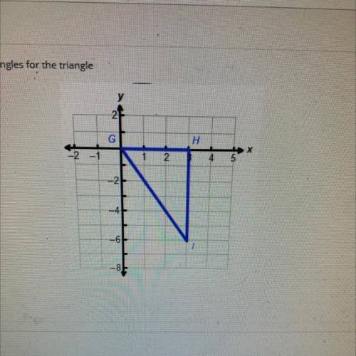 Please Help! Determine the measures of the missing sides and angles for the triangle