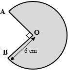 Find the area of the shaded region. Give answer in exact terms of pi