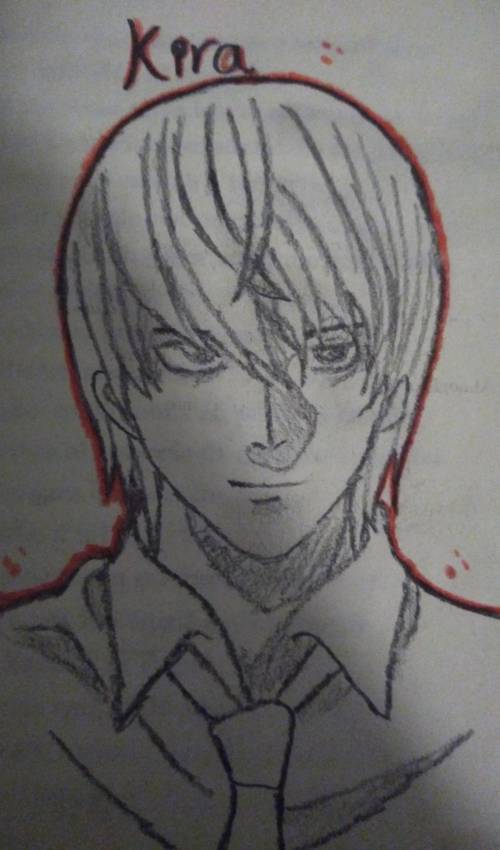 In what year did Christopher Columbus died? And here you go Abu! a drawing of Light Yagami!