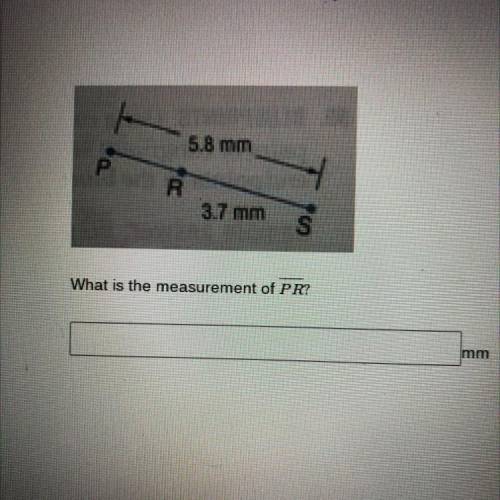 What is the measurement of PR