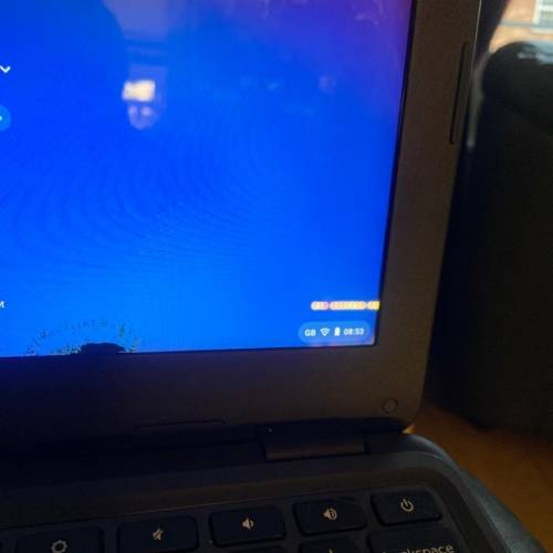 Anyone know what this Mark on my computer could be? Not sure how it got there