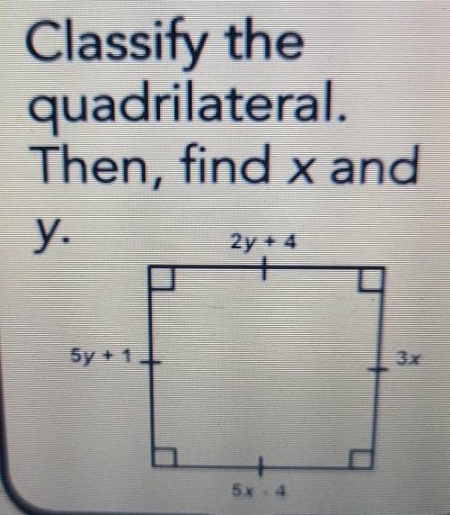 Explain how you find x and y. please need help.