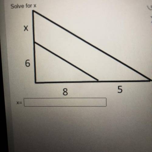 Solve for x=
Good luck