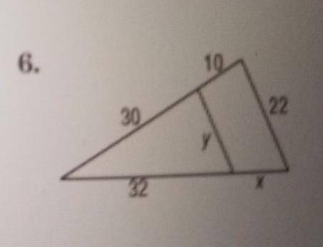 Please solve for x and y. I need it ASAP!! Please go step-by-step explanation