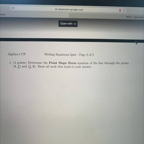 Can someone please get the answer for this. And show work please!