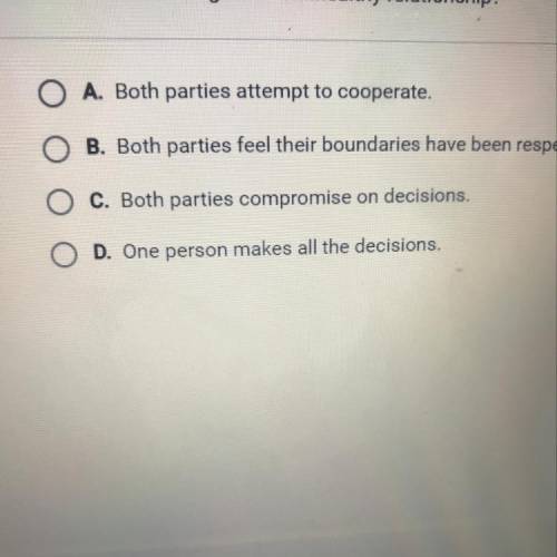Answer choice questions A B C D
