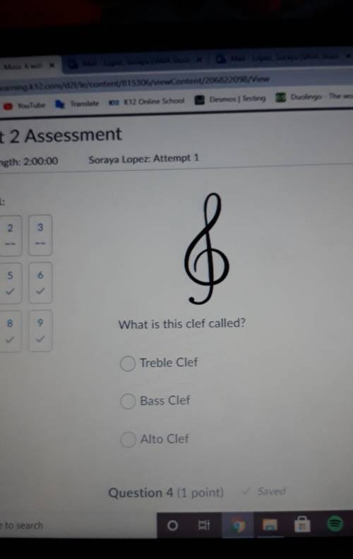What is this clef called?