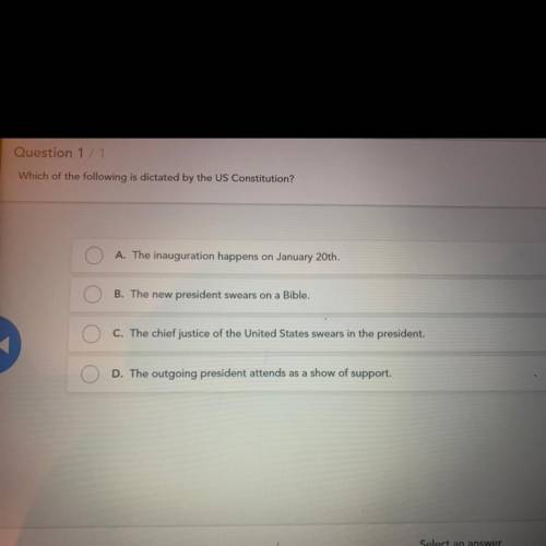 I need help! Please help

Yes I’m on nearpod lol
Which of the following is dictated by the US cons