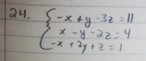 Solve by substitution or elimination