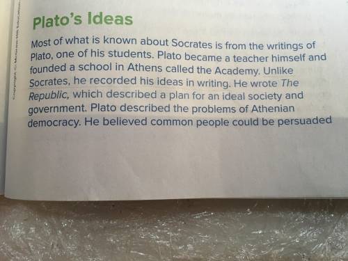 Plssssssss Help 
How are Platos divisions different from Athenian democracy?