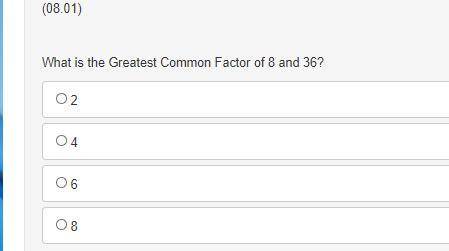What is the Greatest Common factor