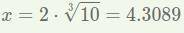 Solve (v+1)^3-80=0 write your answer in simplified radical form