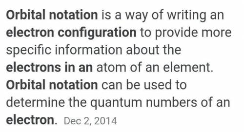 What is the difference in electron configuration and orbital notation?