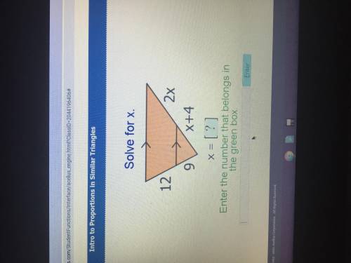 Can someone please solve for X I need help