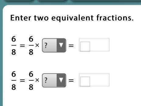 Find two equal fractions.
If you know pls answer.